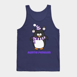 Christmas Penguin Pajama Animal Costume Auntie Penguin Shirt T-Shirt Tank Top